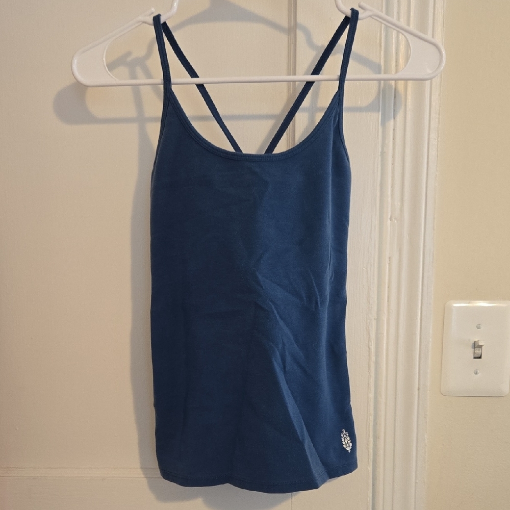 Women's Teal Blue Sport/Yoga Top
